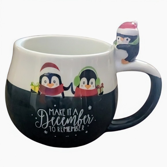 Unknown Other - NEW Christmas Penguin Mug
